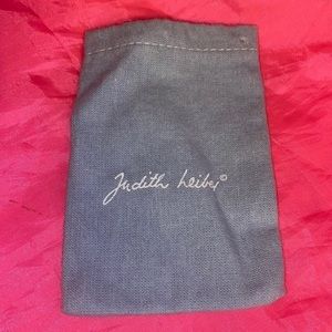 Vintage Gray draw string designer bag from Judith Leiber